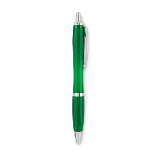 Ручка шариковая (прозрачно-зеленый)