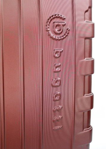 Чемодан BUGATTI Galatea, бордовый, поликарбонат / АБС-пластик, 53х30,5х77 см, 96 л