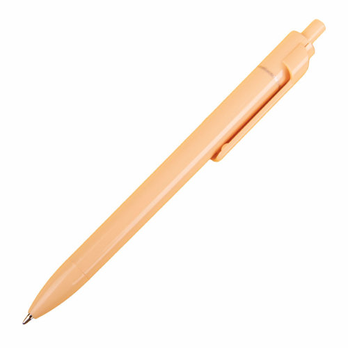 Ручка шариковая из антибактериального пластика FORTE SAFETOUCH (светло-желтый)