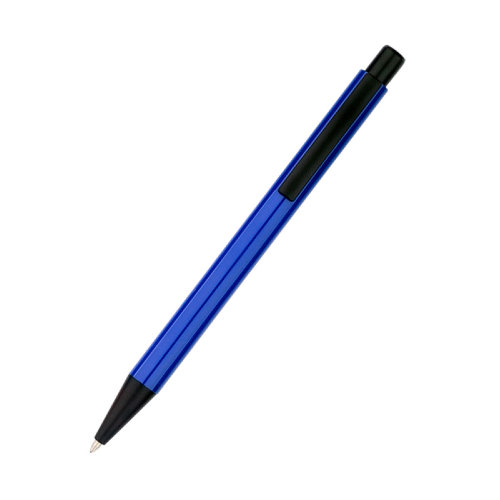 Ручка металлическая Deli, синяя
