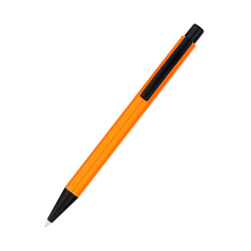 Ручка металлическая Deli, оранжевая