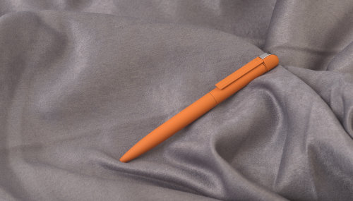 Ручка шариковая "Jupiter", покрытие soft touch, оранжевый