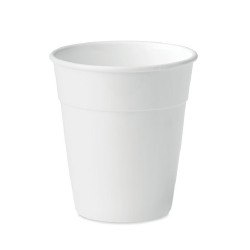 Чашка пластиковая (белый)