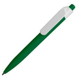 Ручка шариковая N16 soft touch (зеленый)