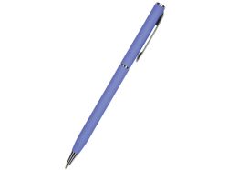 Ручка "Palermo" автоматическая, металлический корпус (фиолетовый/серебристый)
