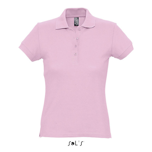 Рубашка поло женская Passion (розовый)