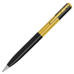 CONSUL, ручка шариковая (черный, золотистый)