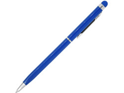 Ручка-стилус металлическая шариковая BAUME, королевский синий