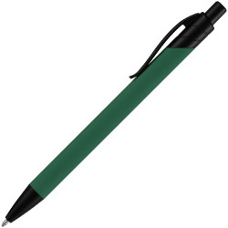 Ручка шариковая Undertone Black Soft Touch, зеленая