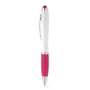 SANS. Шариковая ручка с зажимом из металла (розовый)