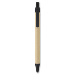 Ручка бумага/кукурузн.пластик (черный)