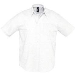 Рубашка мужская с коротким рукавом Brisbane, белая