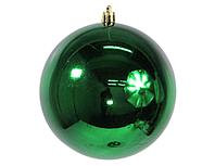 Ёлочный шар 60 мм, зеленый глянец ПРЕМИУМ